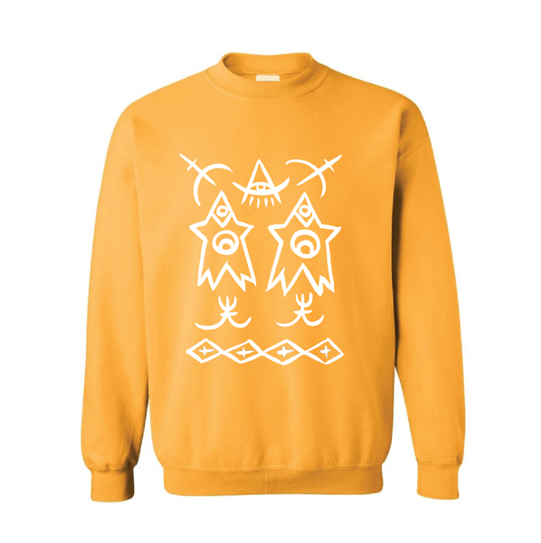 ADULT SWEATSHIRT - GOLD